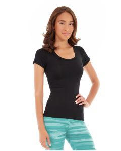 Desiree Fitness Tee-XS-Black